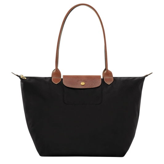 Longchamp | Grote Le Pliage-tas – Zwart