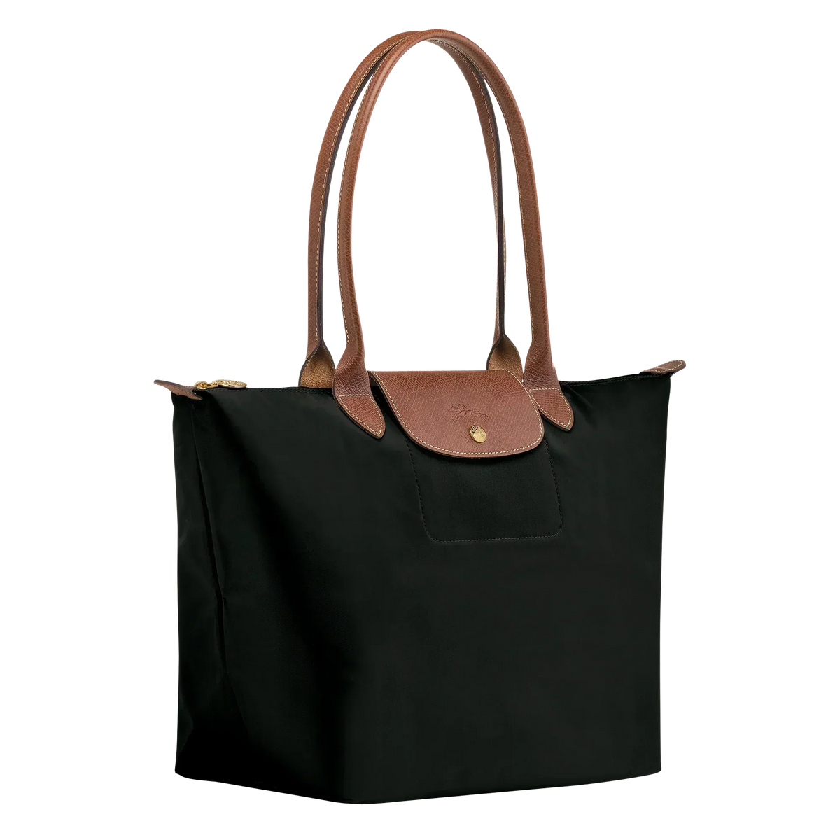 Longchamp | Grote Le Pliage-tas – Zwart