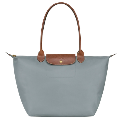 Longchamp | Grote Le Pliage-tas – Staal