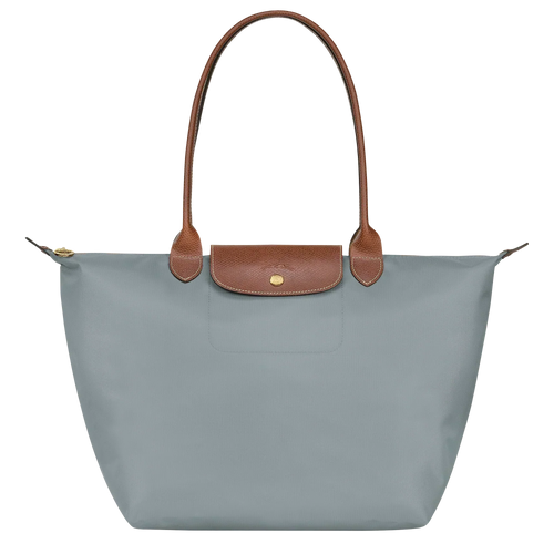 Longchamp | Grote Le Pliage-tas – Staal