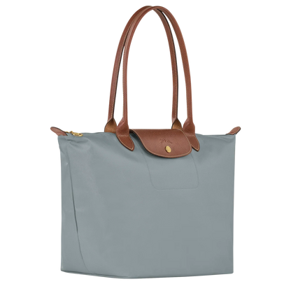 Longchamp | Grote Le Pliage-tas – Staal