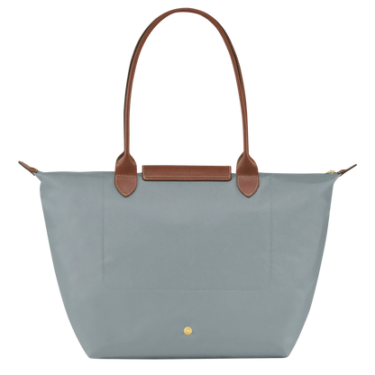 Longchamp | Grote Le Pliage-tas – Staal