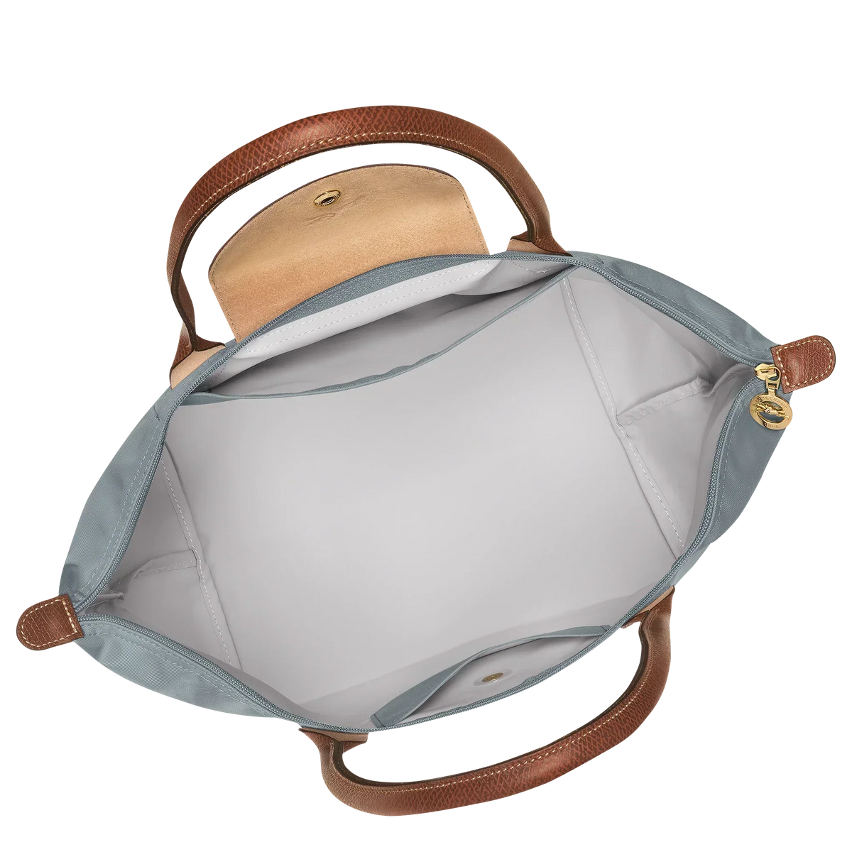 Longchamp | Grote Le Pliage-tas – Staal