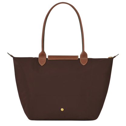 Longchamp | Grote Le Pliage-tas – Ebbenhout
