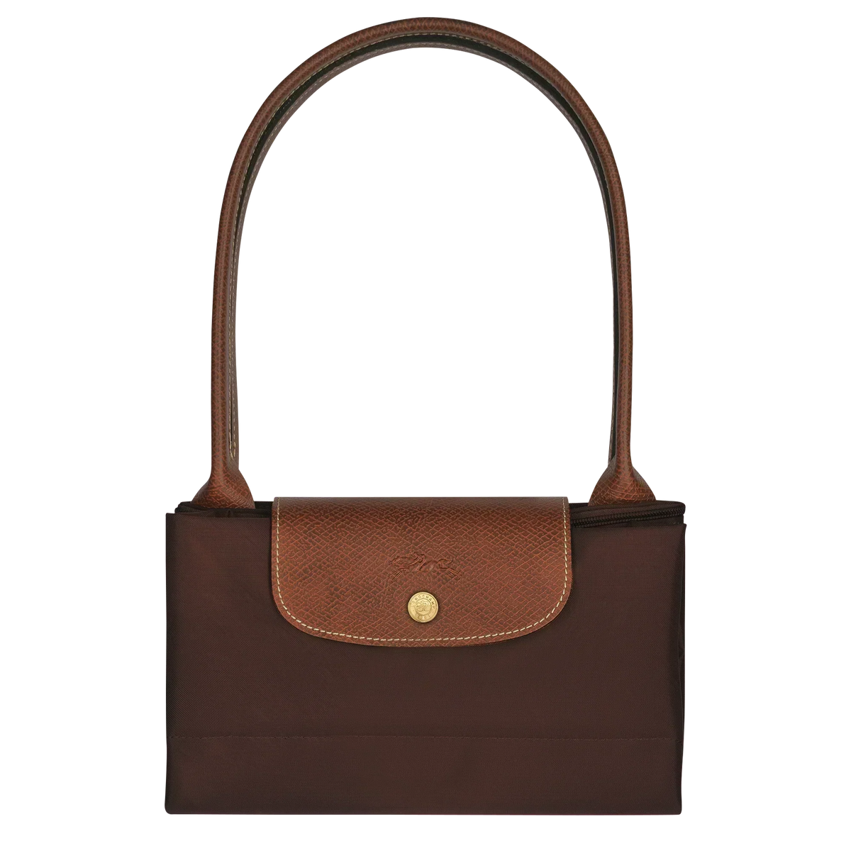 Longchamp | Grote Le Pliage-tas – Ebbenhout