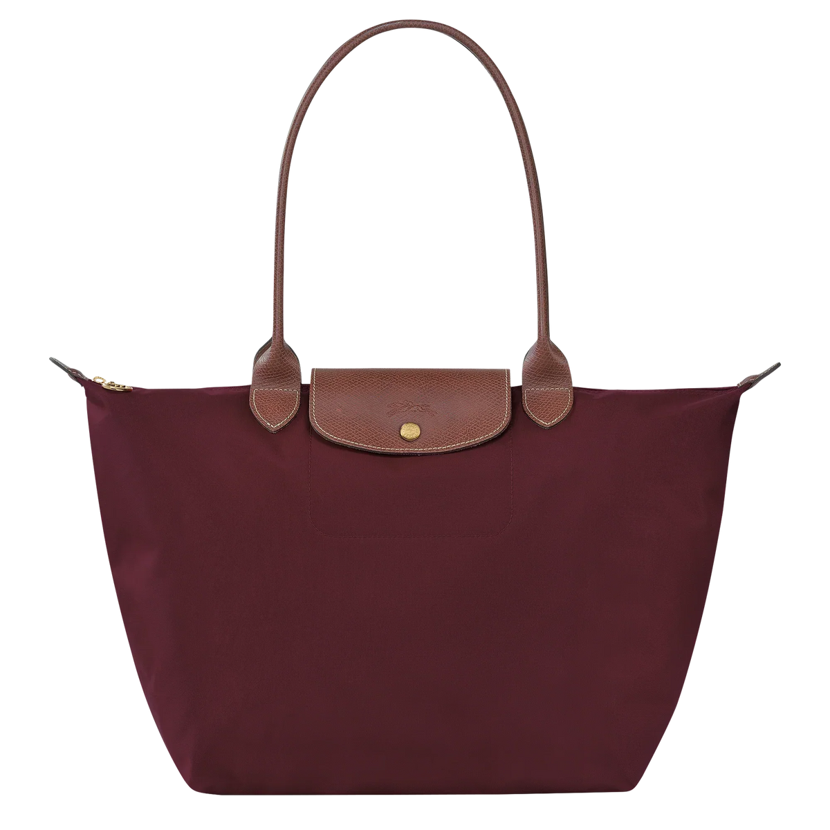 Longchamp | Grote Le Pliage-tas – Bordeauxrood