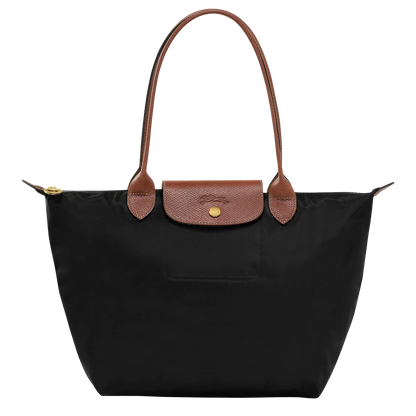 Longchamp | Middelgrote Le Pliage-tas – Zwart