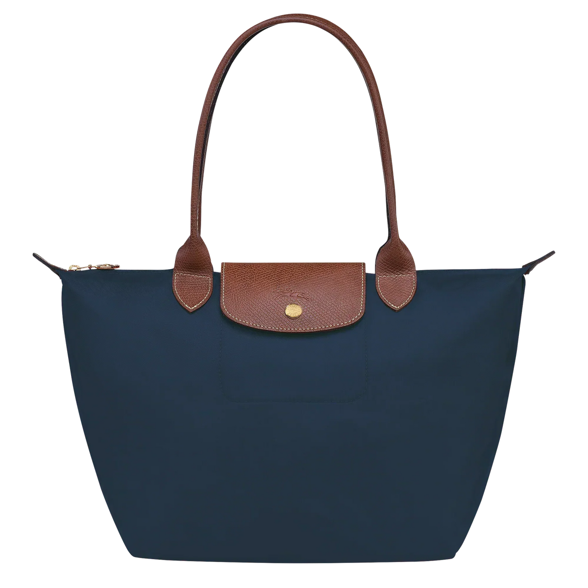 Longchamp | Middelgrote Le Pliage-tas – Marineblauw