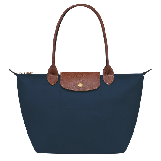 Longchamp | Middelgrote Le Pliage-tas – Marineblauw