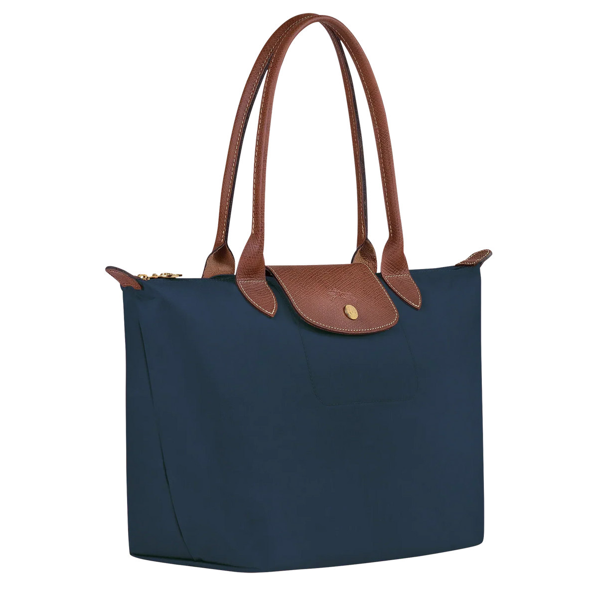 Longchamp | Middelgrote Le Pliage-tas – Marineblauw