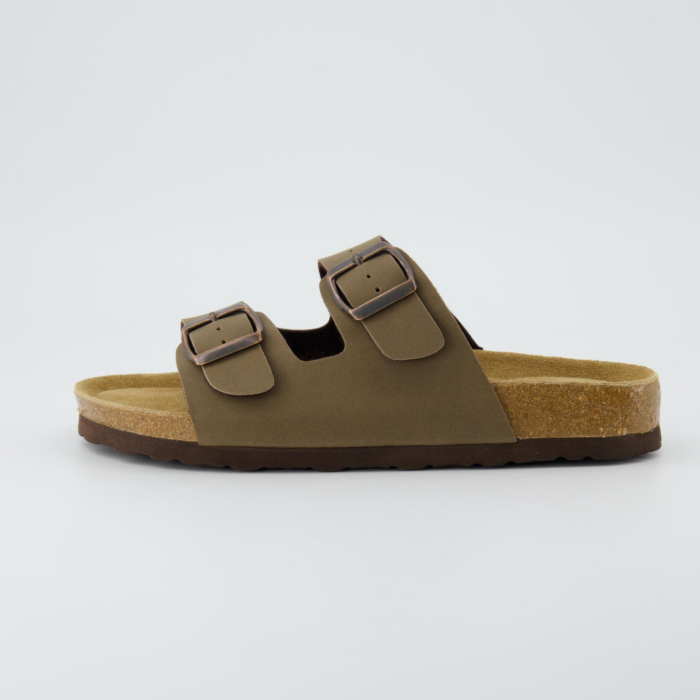 Sandali con plantare in sughero Lane - Marrone