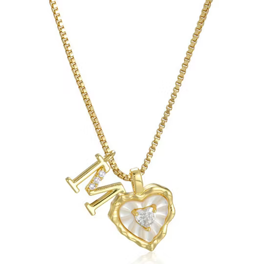 Élisara™ | Collana a Cuore con Iniziale