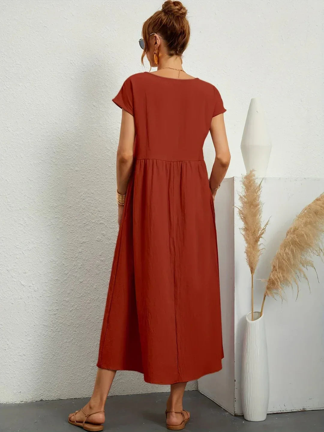 Gabrielle™ — Abito midi fluido ed elegante