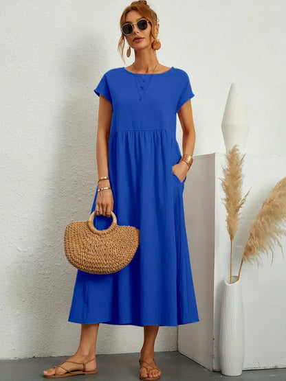 Gabrielle™ — Abito midi fluido ed elegante