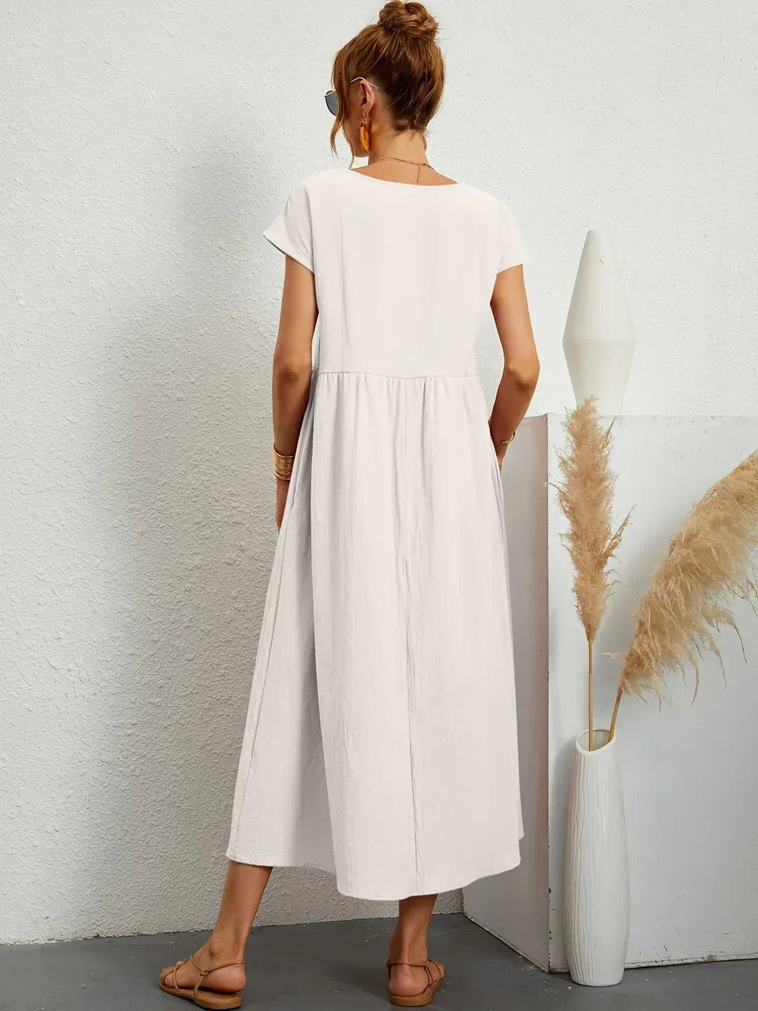 Gabrielle™ — Abito midi fluido ed elegante