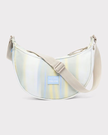 Borsa Half Moon Ally Medium - Striped sabbia