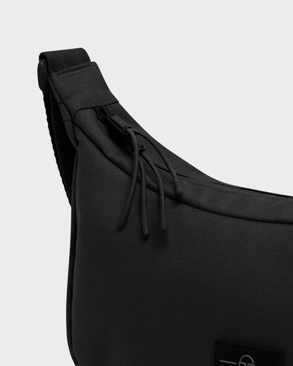 Borsa Half Moon Ally Medium sabbia vista frontale