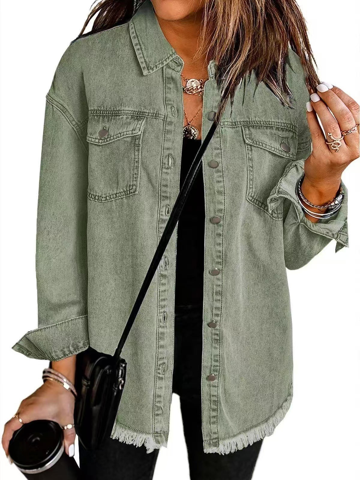 KATJA | Giacca di jeans classica da donna