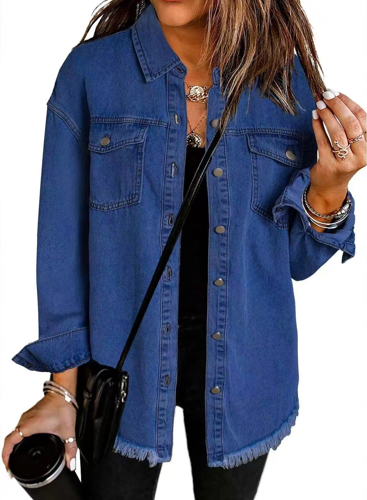 KATJA | Giacca di jeans classica da donna