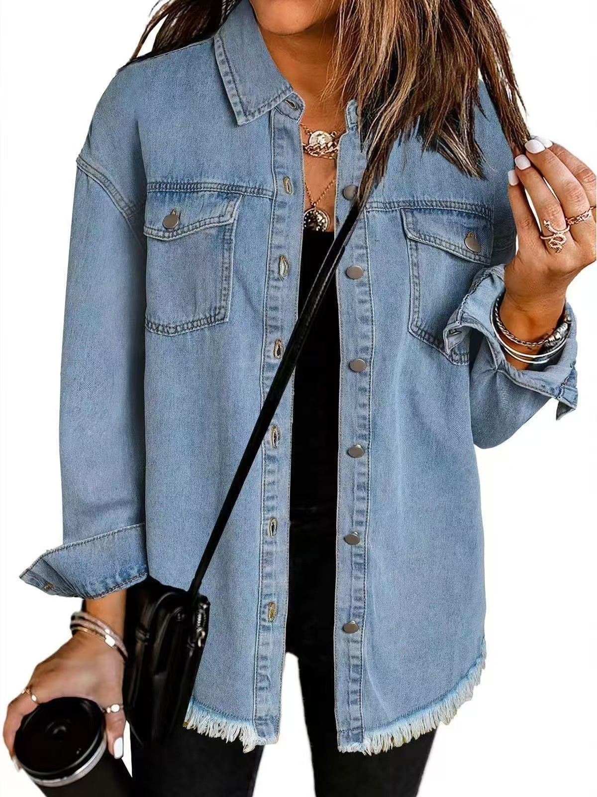 KATJA | Giacca di jeans classica da donna
