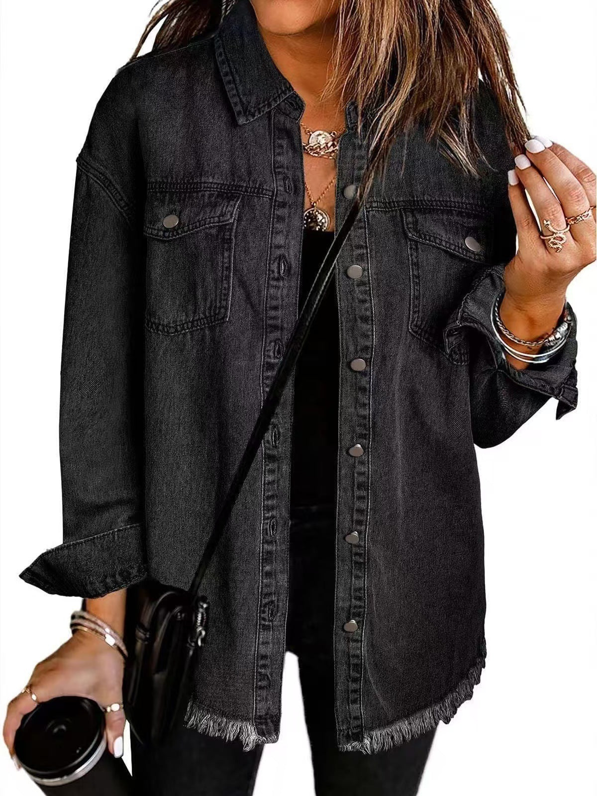 KATJA | Giacca di jeans classica da donna