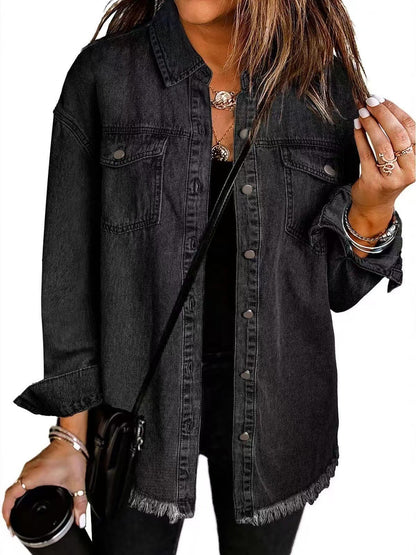 KATJA | Giacca di jeans classica da donna