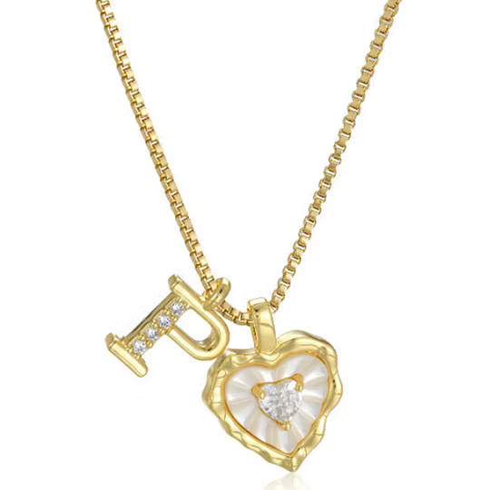 Élisara™ | Collana a Cuore con Iniziale