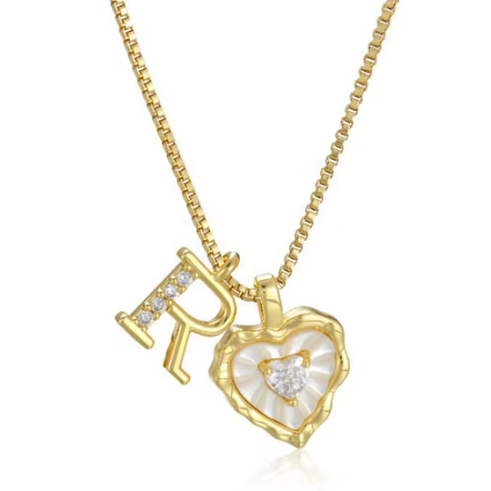 Élisara™ | Collana a Cuore con Iniziale