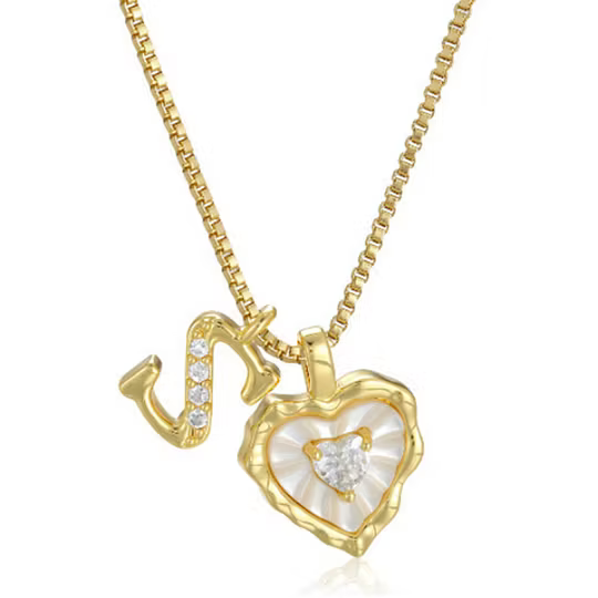 Élisara™ | Collana a Cuore con Iniziale