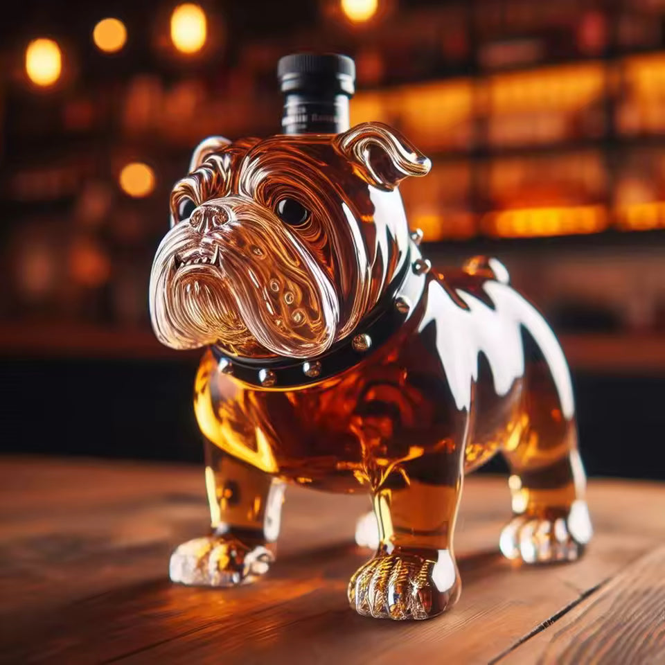Decanter da whisky – Edizione Bulldog – immagine 2