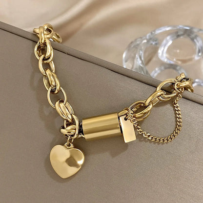 Bracciale a Catena con Cuore