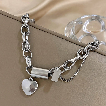 Bracciale a Catena con Cuore