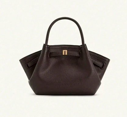 JW P | Mini-handtas met raffia-look