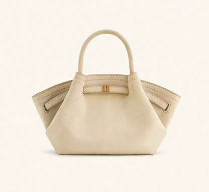 JW P | Mini-handtas met raffia-look