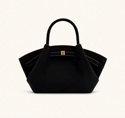 JW P | Mini-handtas met raffia-look