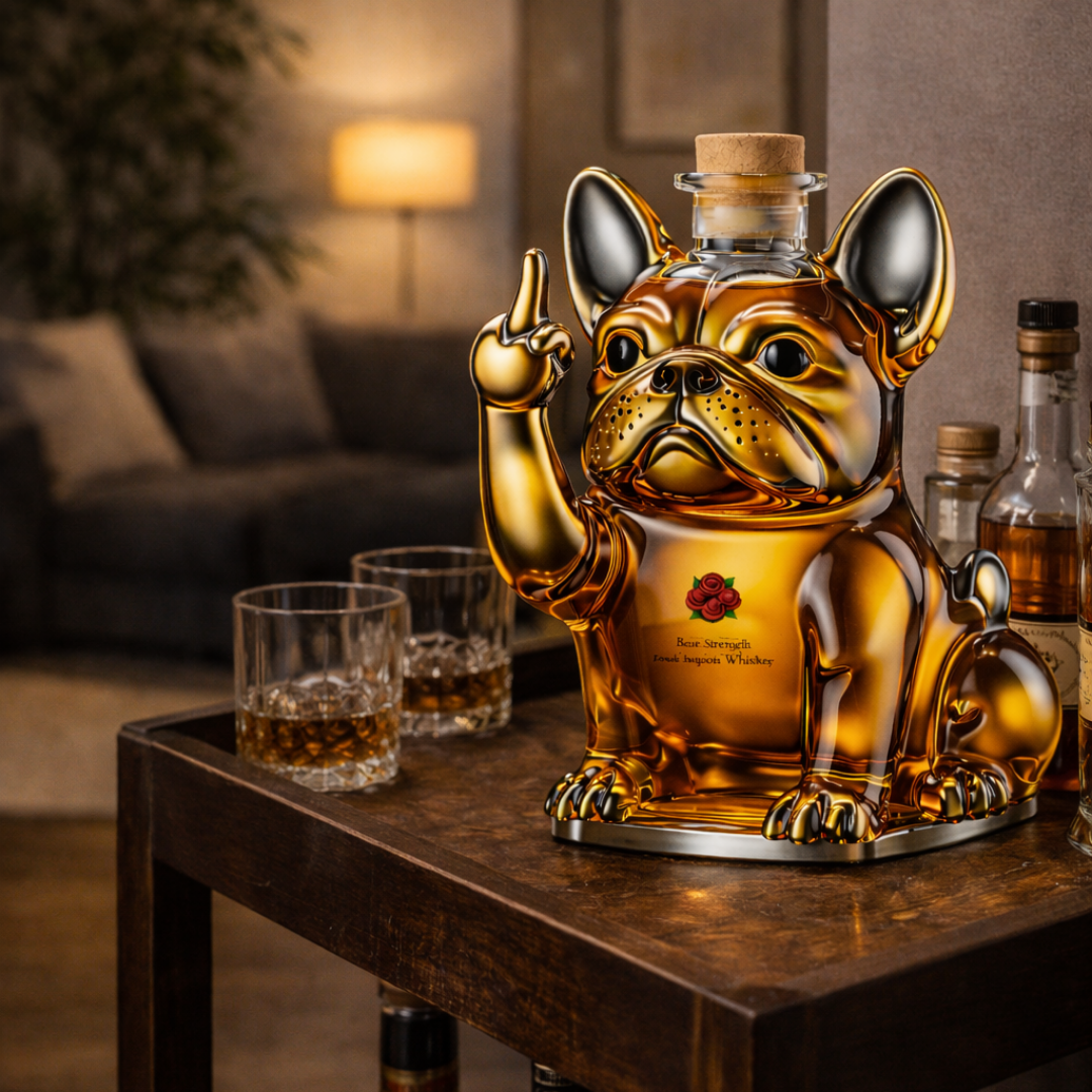Decanter da whisky – Collezione Cane 500 ml – immagine 2
