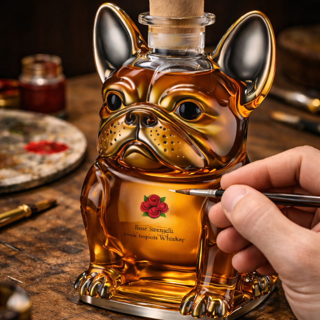 Decanter da whisky – Collezione Cane 500 ml – immagine 4