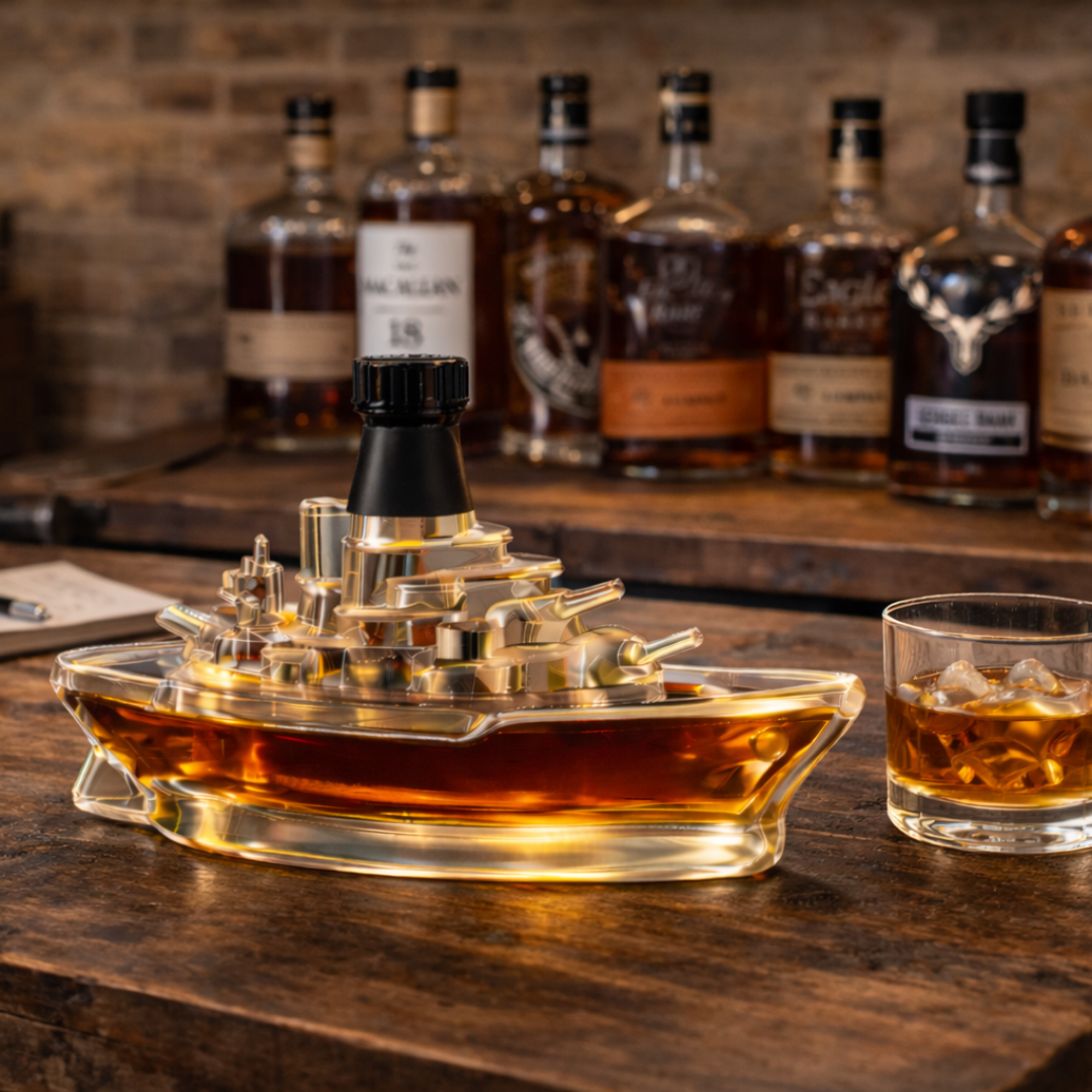 Decanter da whisky – Nautica 500 ml – immagine 8