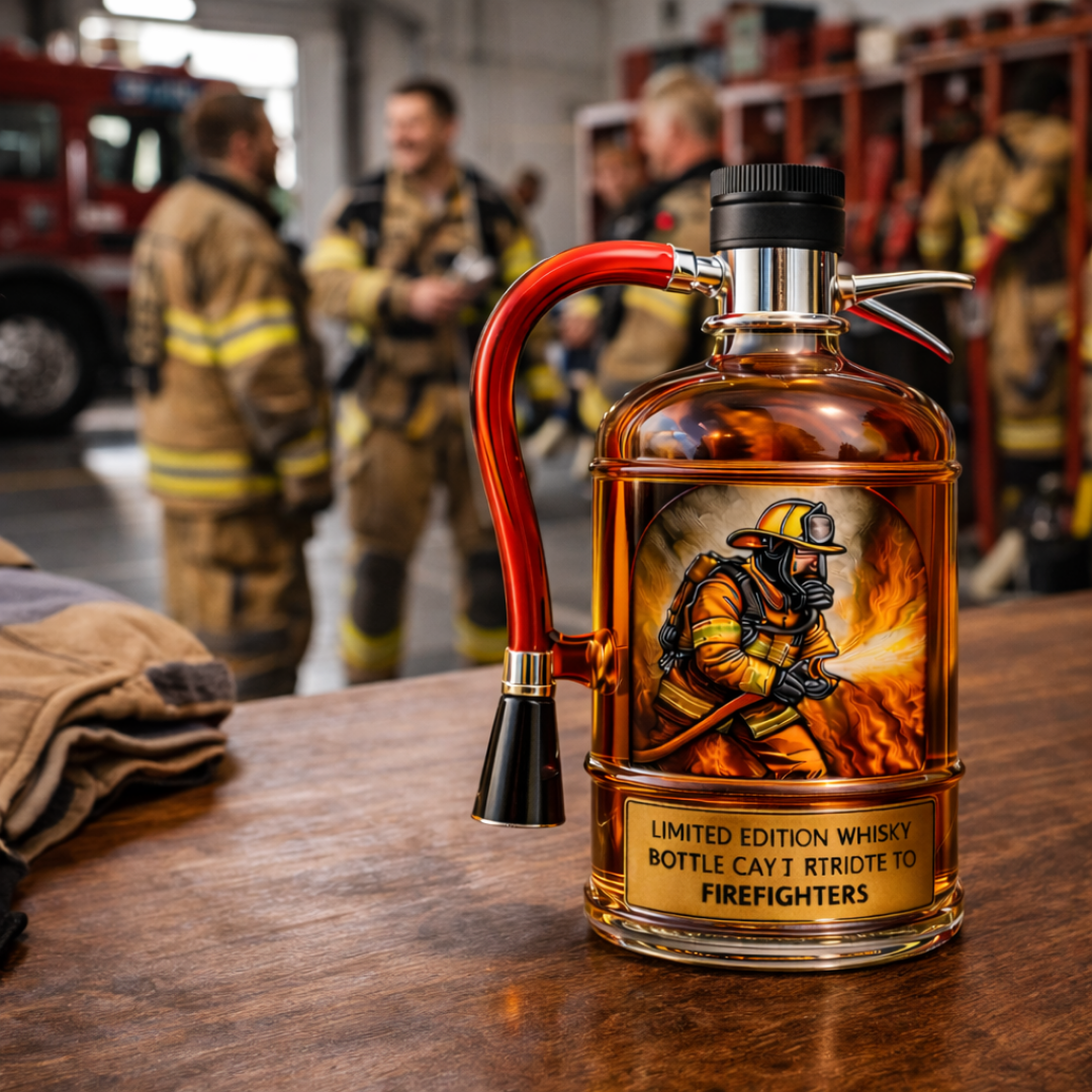 Decanter da whisky – Edizione Estintore – immagine 2