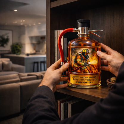 Decanter da whisky – Edizione Estintore – immagine 5