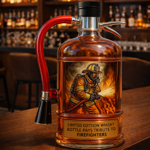 Decanter da whisky – Edizione Estintore – immagine 1