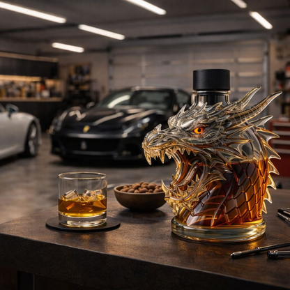 Decanter da whisky – Edizione Drago – immagine 3