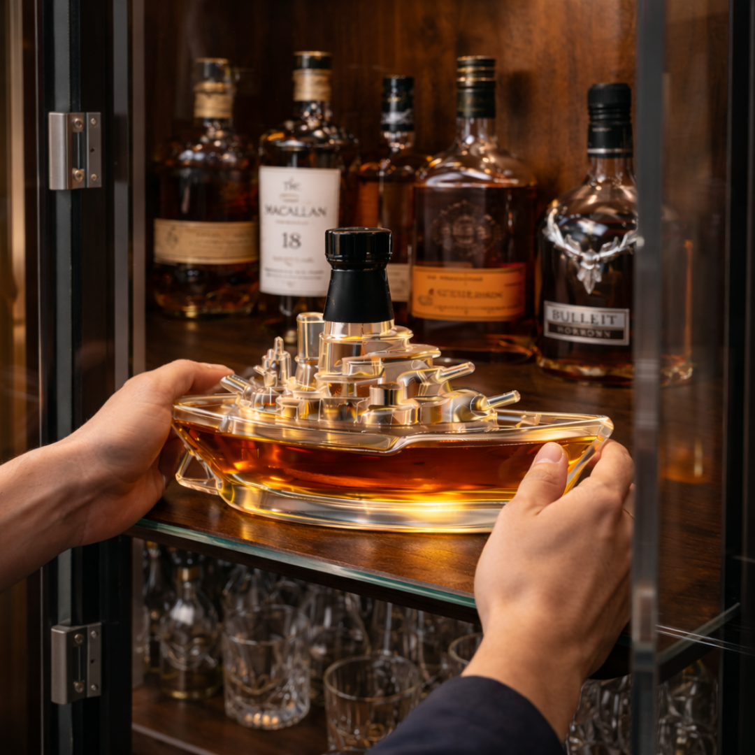 Decanter da whisky – Nautica 500 ml – immagine 3