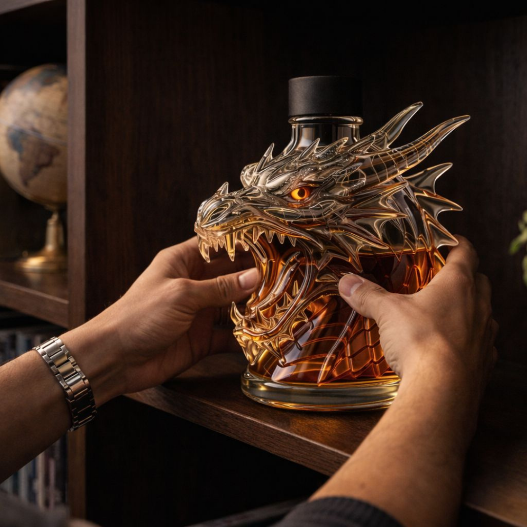 Decanter da whisky – Edizione Drago – immagine 5