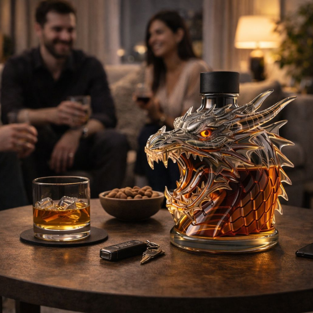 Decanter da whisky – Edizione Drago – immagine 6