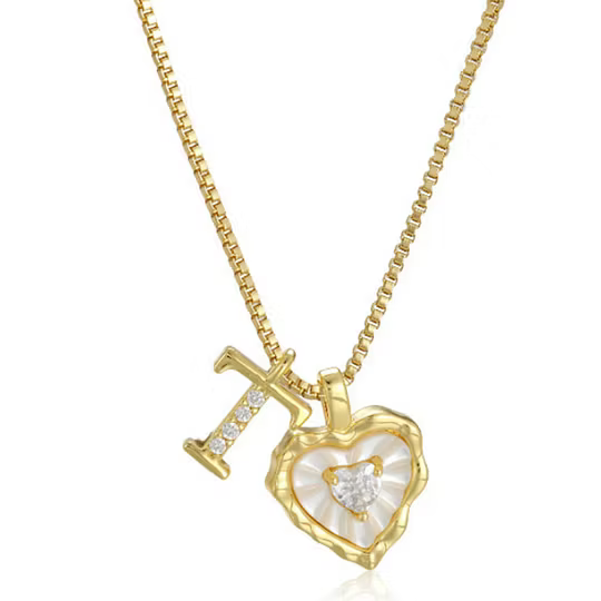 Élisara™ | Collana a Cuore con Iniziale