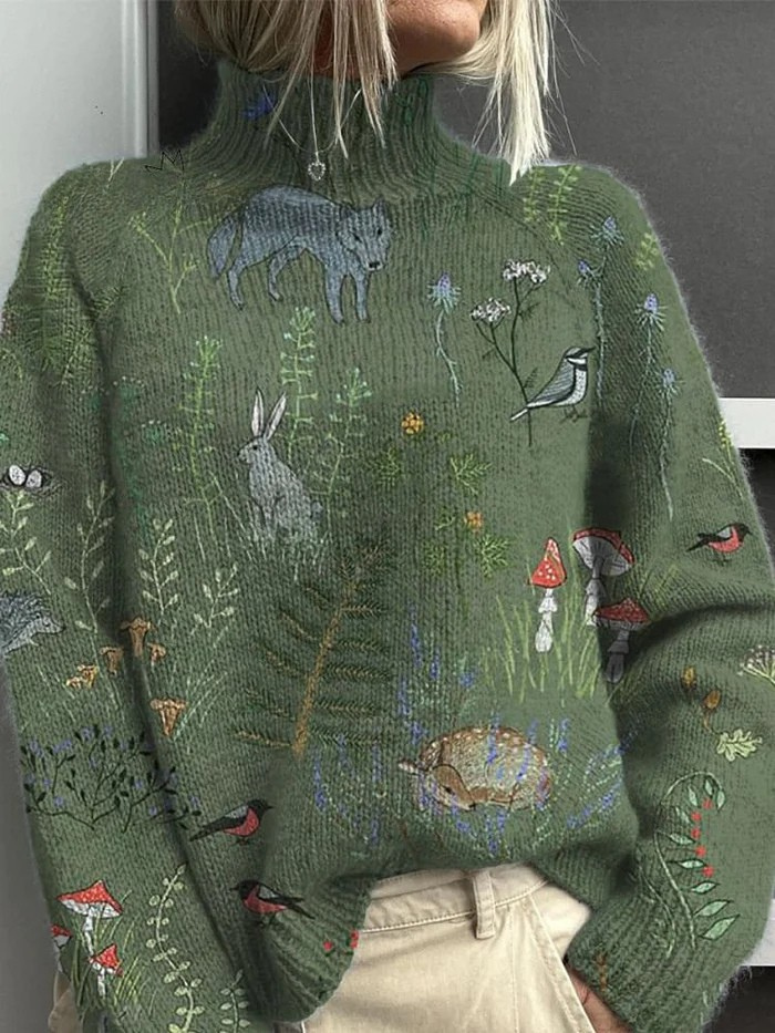 Eleanor | Maglione a collo alto da donna