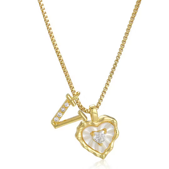 Élisara™ | Collana a Cuore con Iniziale