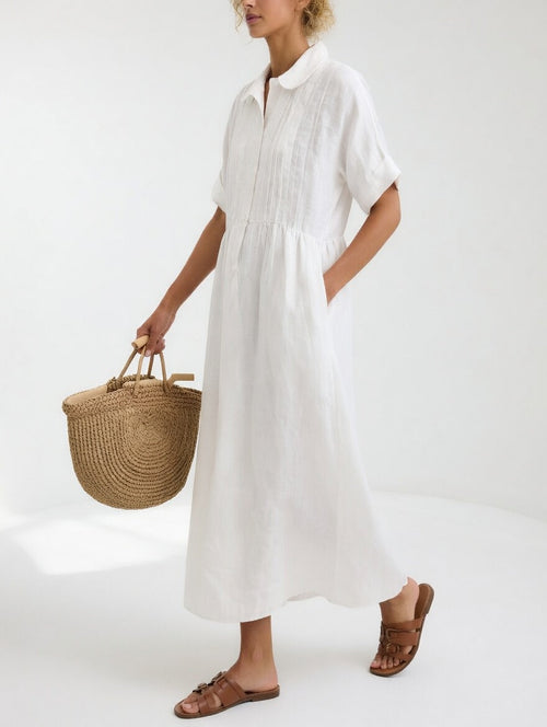 Robe Chemisiera Estiva Lysandra™ - Bianco