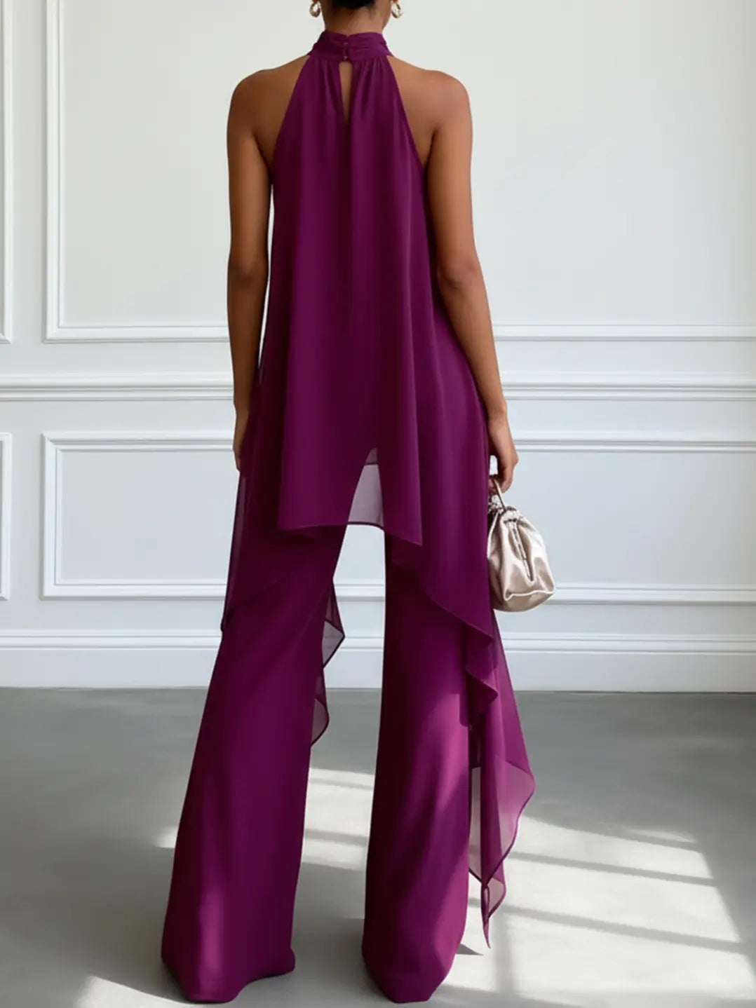 Viola | Elegante completo con top all'americana e pantaloni